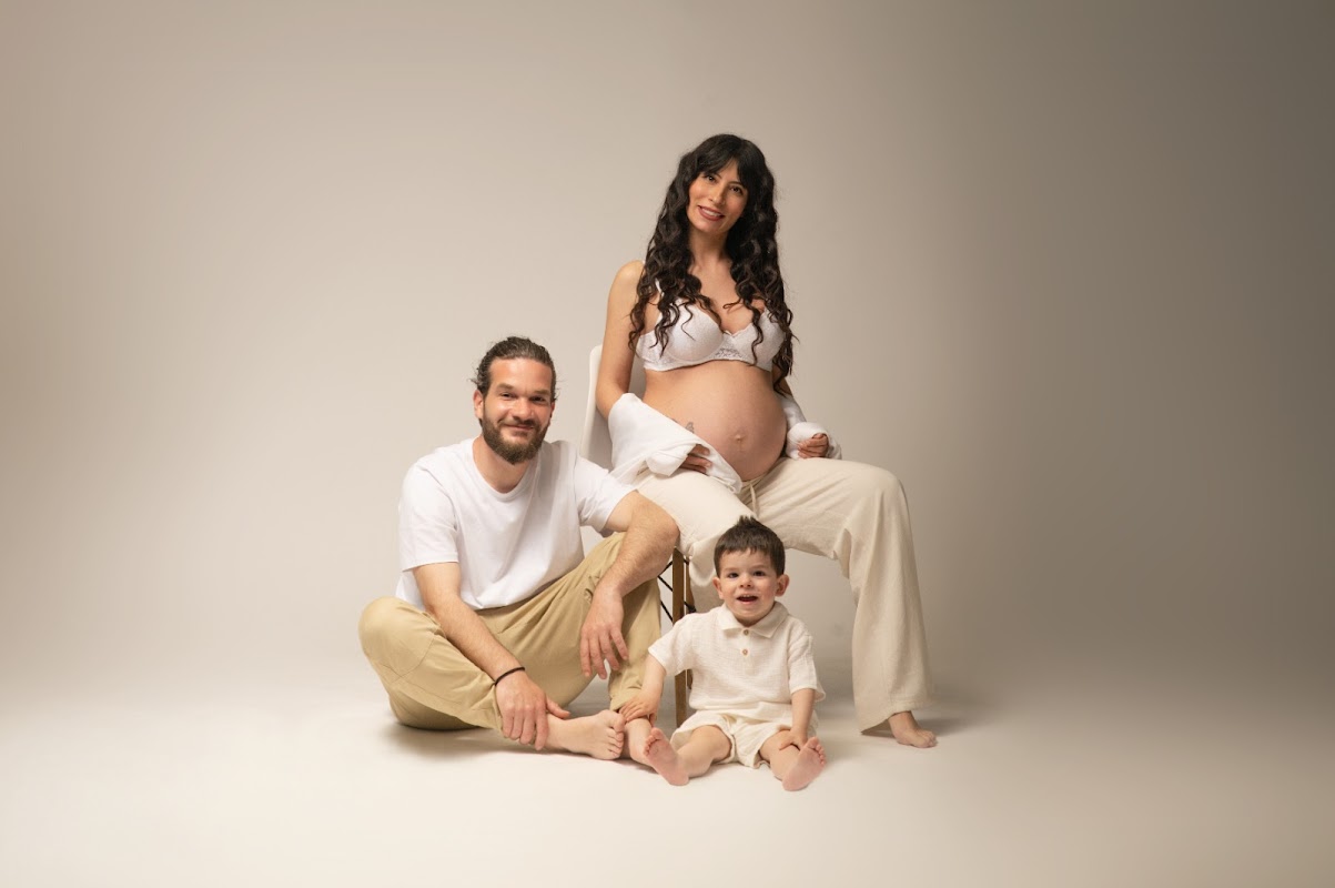 Fotografía de embarazo en exterior